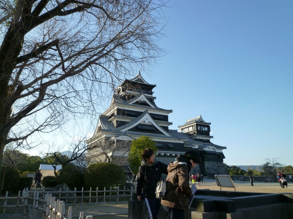熊本観光名所の熊本城！加藤清正が造った日本3大名城！