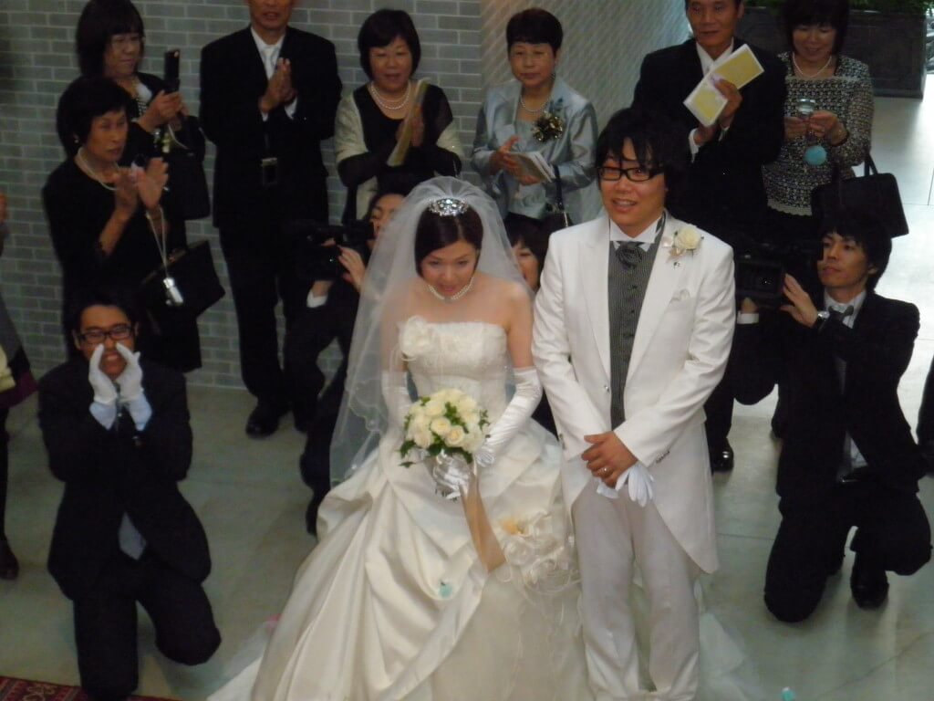 結婚式　日本一時帰国