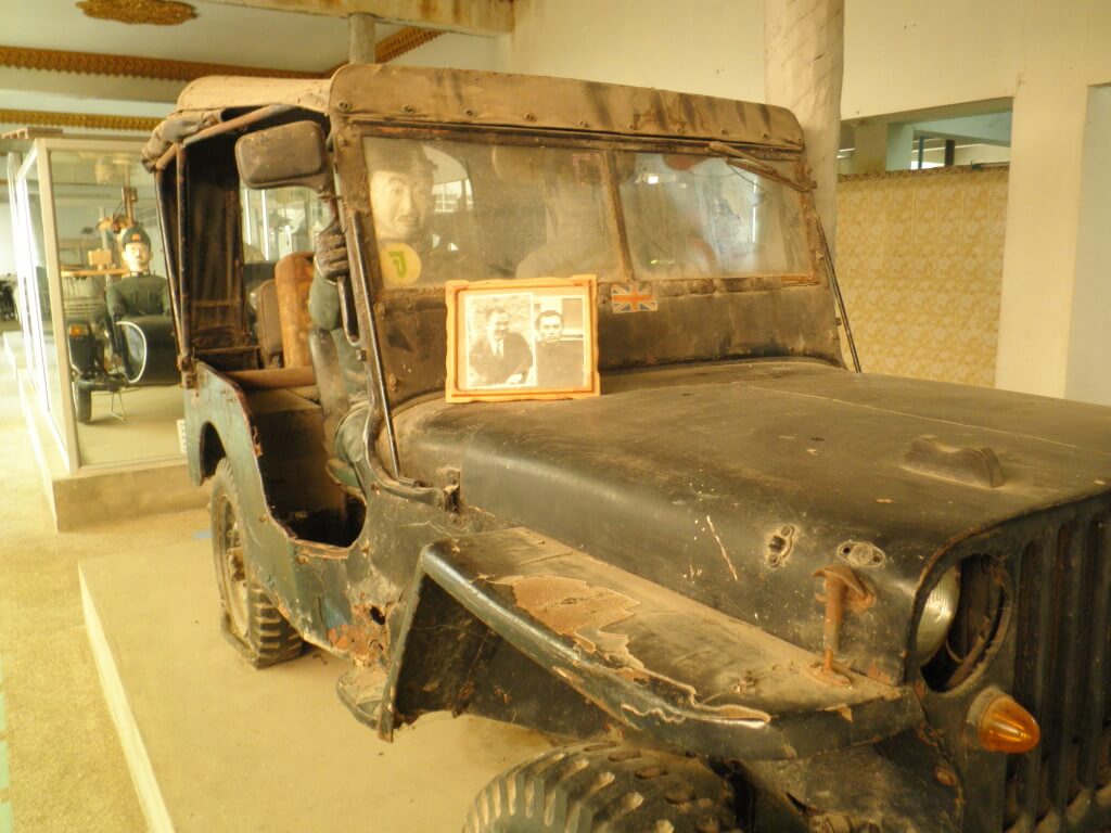 カンチャナブリ　旧日本軍　車