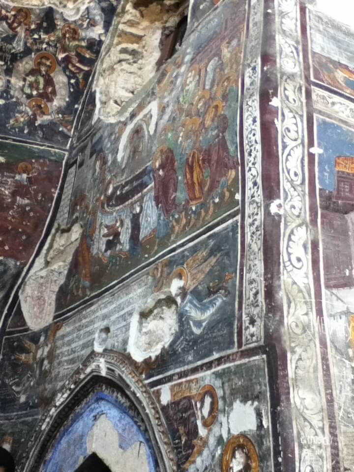 トラブゾン　スメラ僧院　フレスコ画