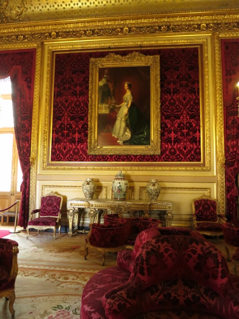 王室？ナポレオンの家？　ルーヴル美術館　パリ　フランス