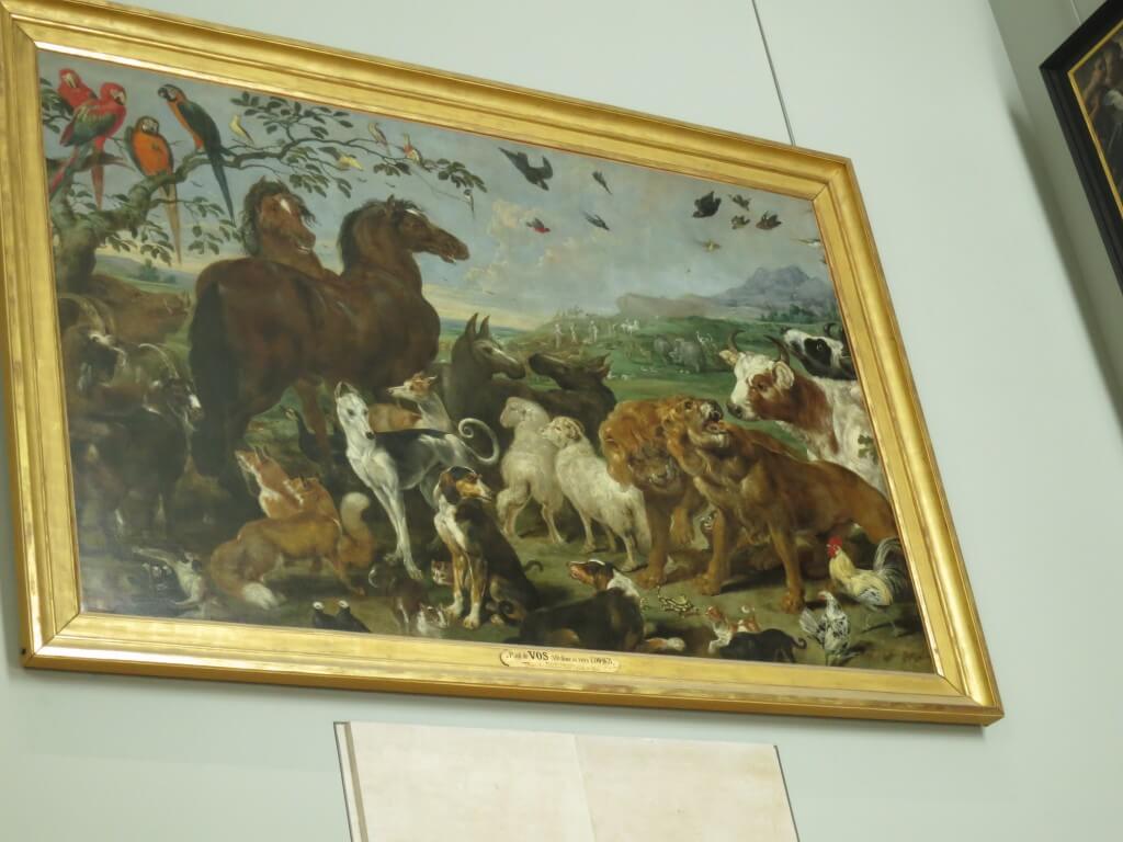 絵画　ルーヴル美術館　パリ　フランス