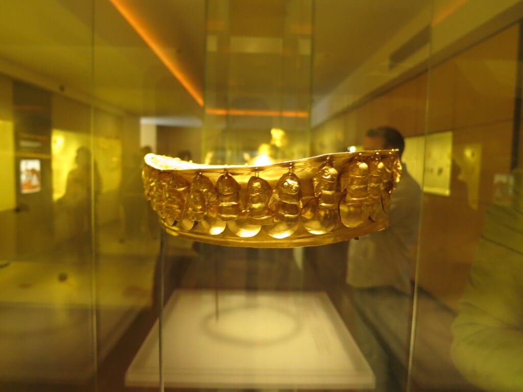 黄金博物館　黄金　ボゴタ　コロンビア