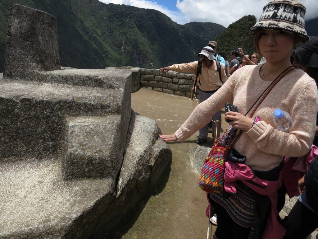 インカのパワーストーン　マチュピチュ遺跡　ワイナピチュ　ペルー