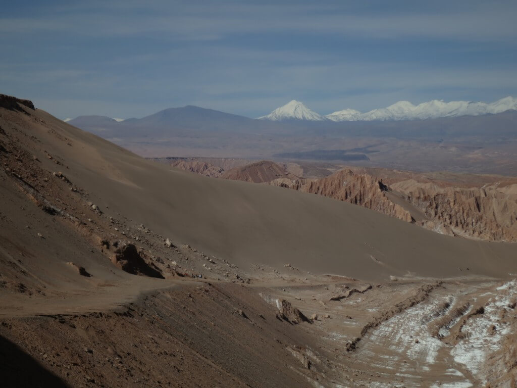 死の谷トレッキング　月の谷ツアー　アタカマ　チリ