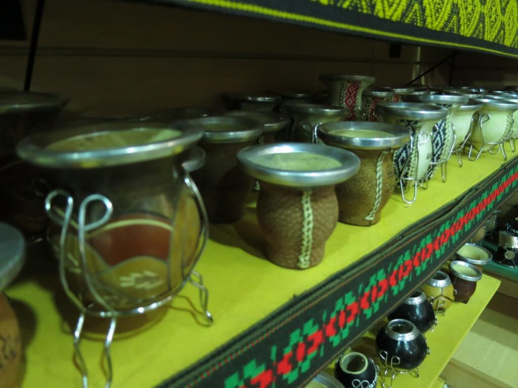 マテ茶　容器　お土産　エル・カラファテ　パタゴニア