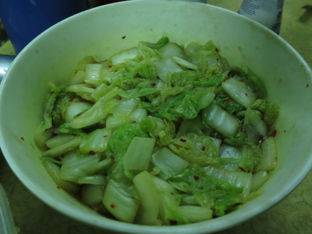 白菜の漬物　日本食材　イグアス居住地　スーパー　農協　パラグアイ