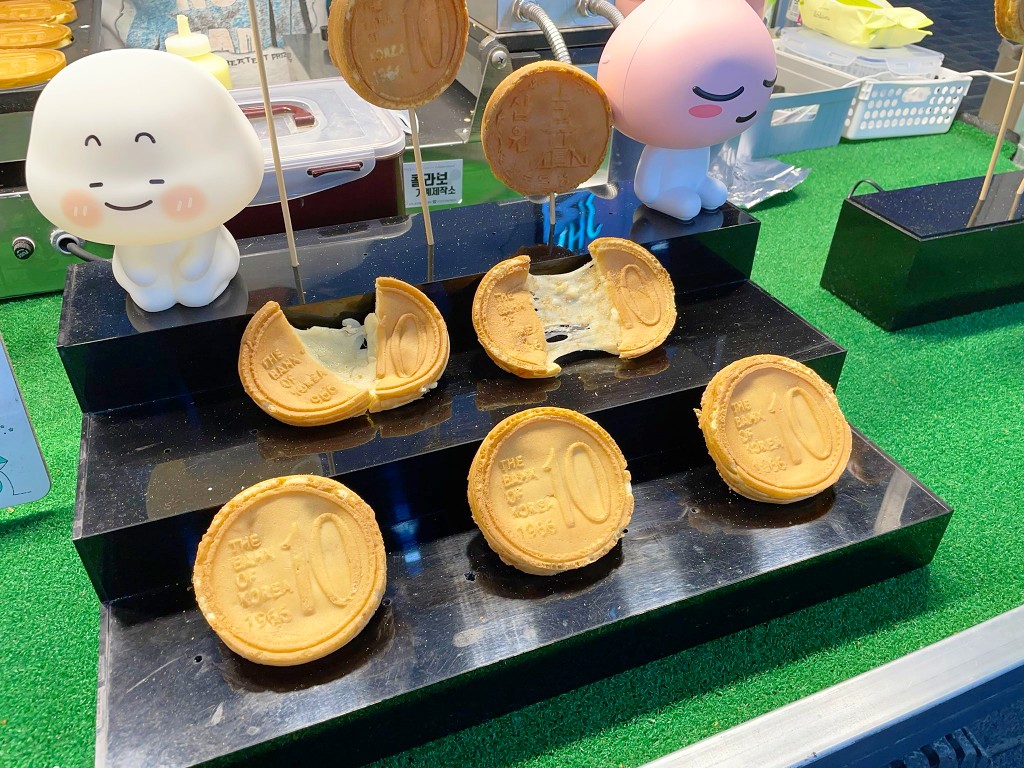 10ウォンパン（십원빵）は韓国で大流行のコイン型のチーズスイーツ