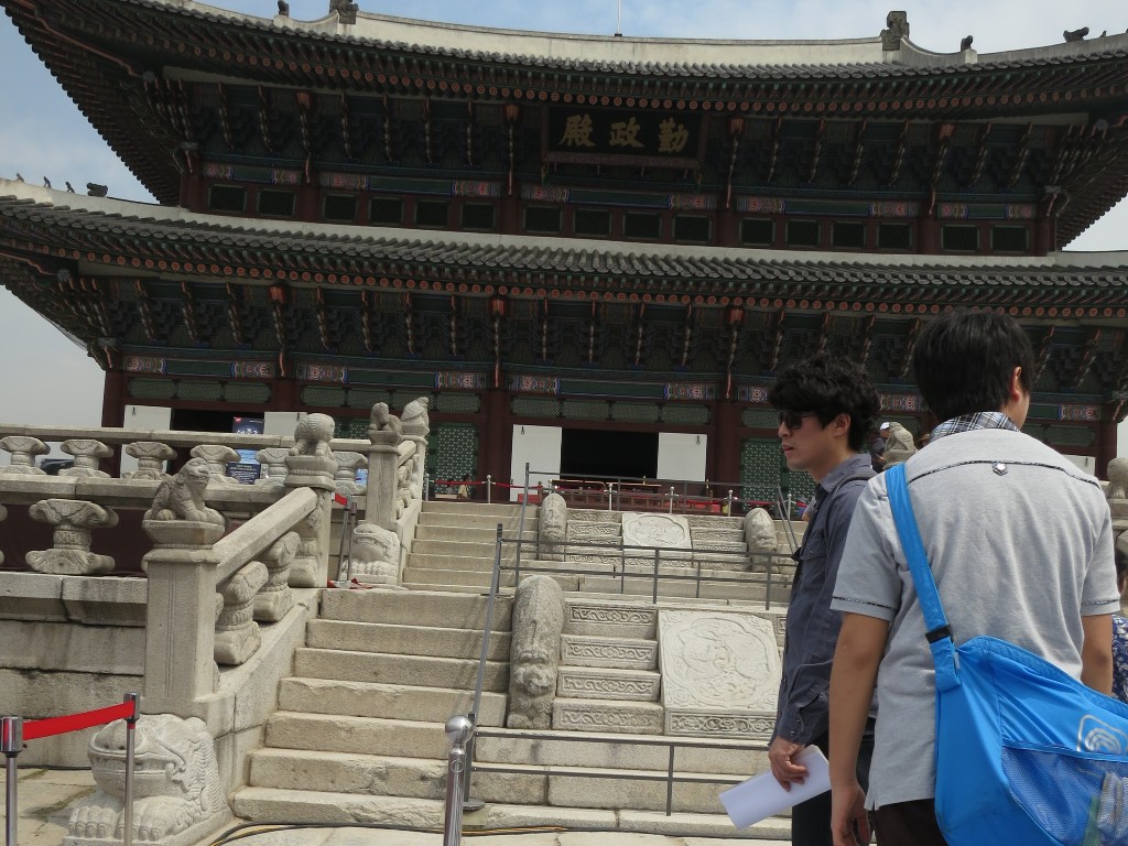 景福宮（キョンボックン）　勤政殿（クンジョンジョン）