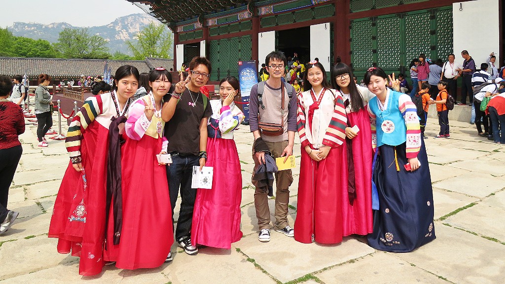 ソウルの景福宮の行き方は？チマチョゴリの韓国女子に囲まれる？