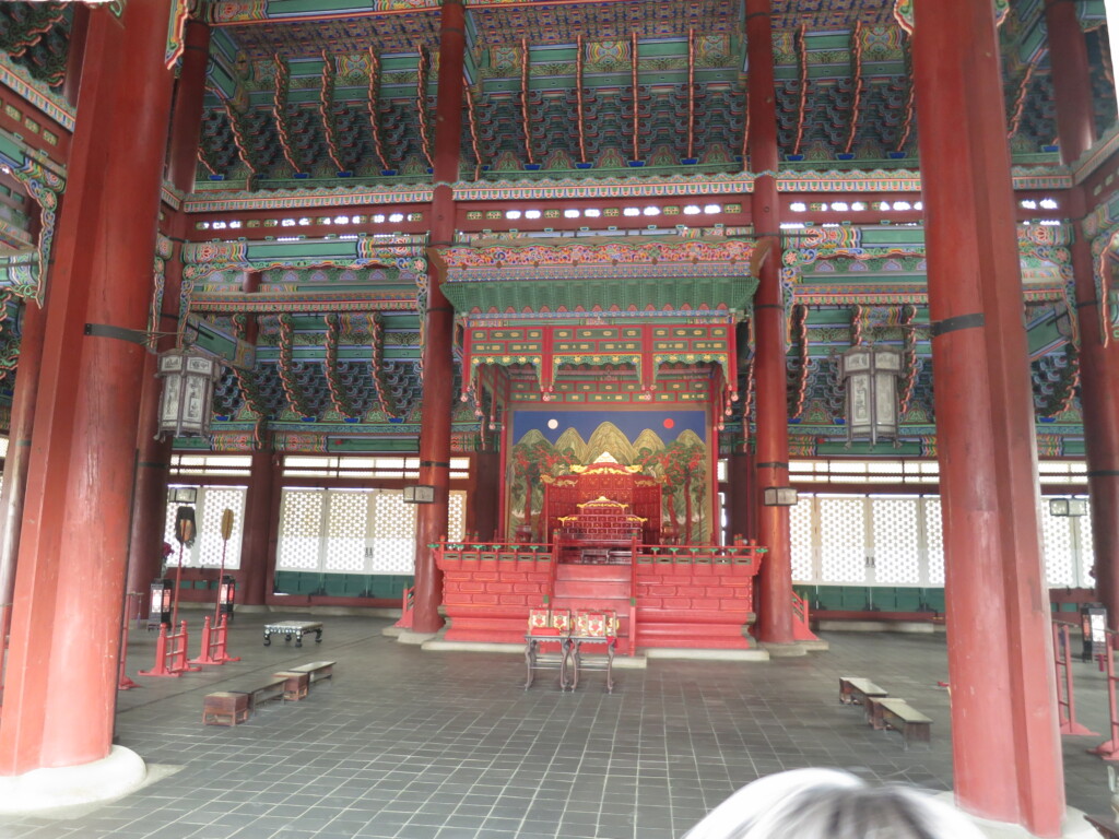 景福宮（キョンボックン）　勤政門（クンジョンムン）　勤政殿（クンジョンジョン）