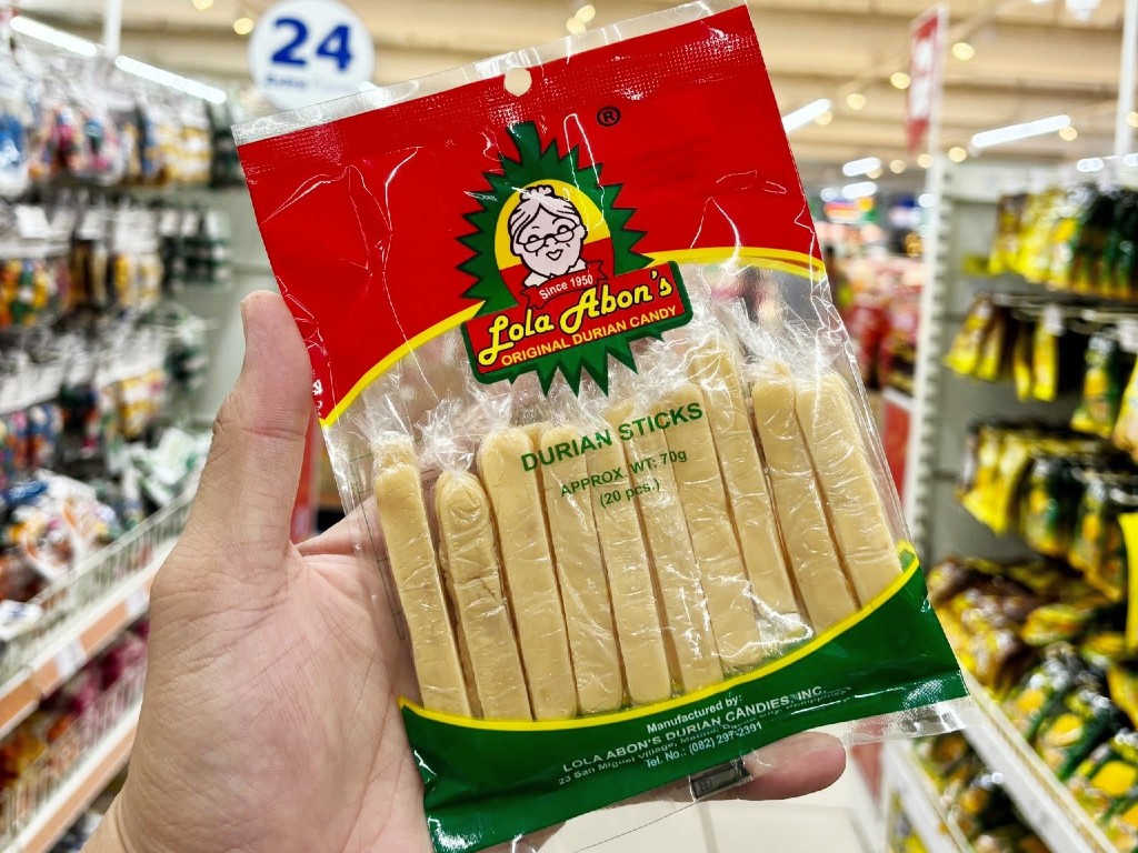 フィリピン　セブ島　お土産　Durian Candy（ドリアン キャンディ）