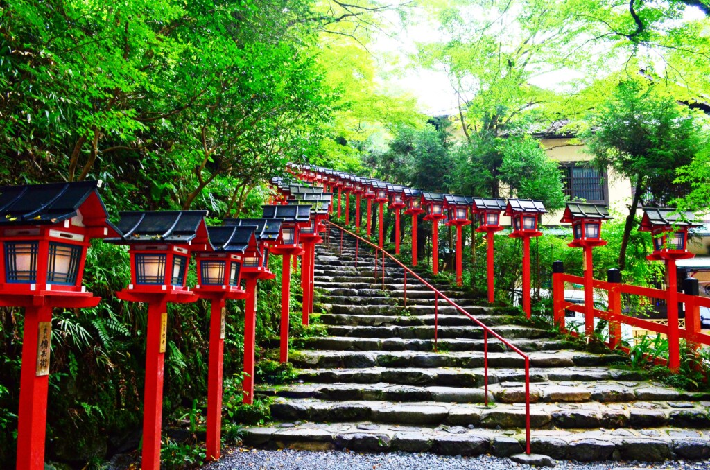 水占おみくじ！貴船神社の本宮を参拝